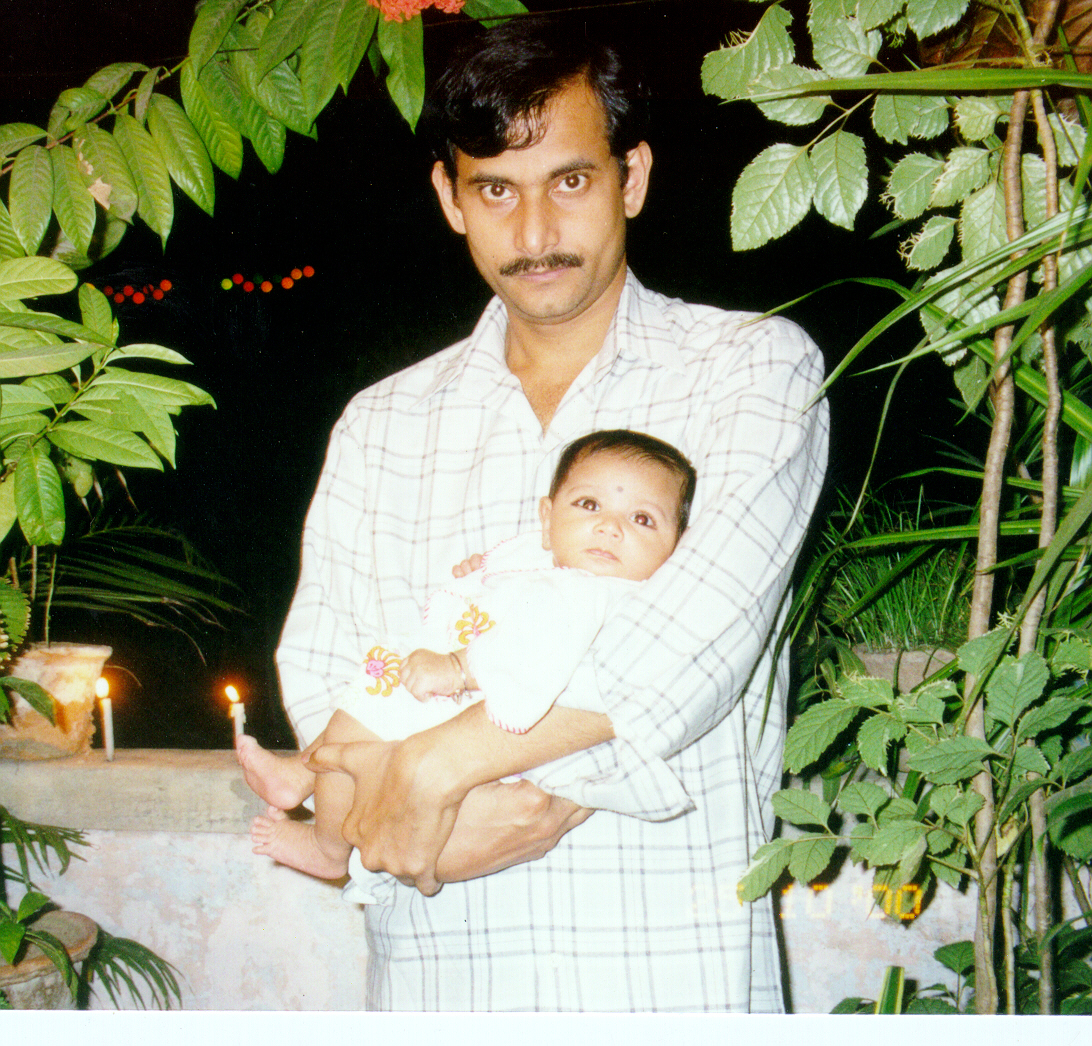 My daughter Shinjini (was born on September 7, 2000)