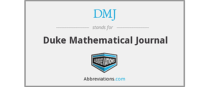 Duke Mathematical Journal Online