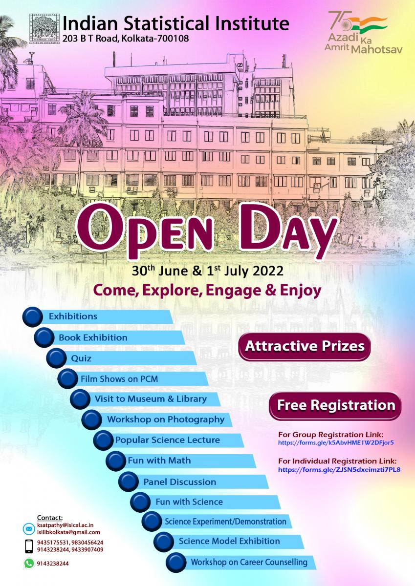 ISI Open Day 2022