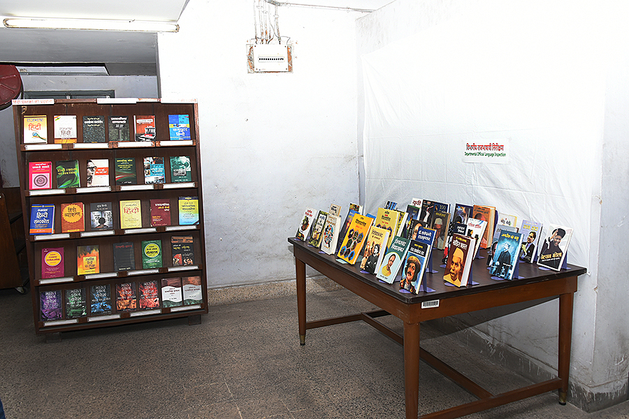 Exhibition on Display of Hindi Books