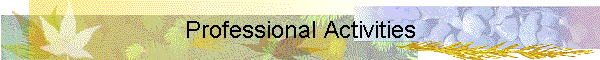 Professional Activities