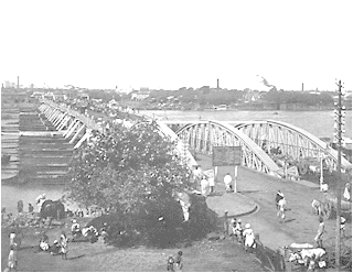 Howrah Bridge - old