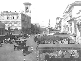 Old Court House Street in old days